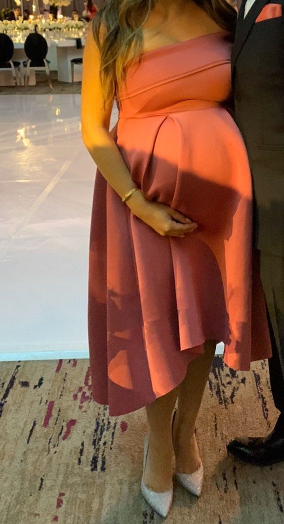 Asos maternity dress