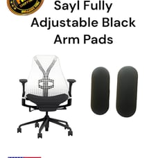Sayl Chair Replacement Black Arm Pads