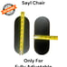 Sayl Chair Replacement Black Arm Pads