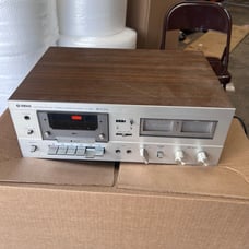 Yamaha TC-520 Stereo Cassette Tape Deck Vintage Home Audio AS IS