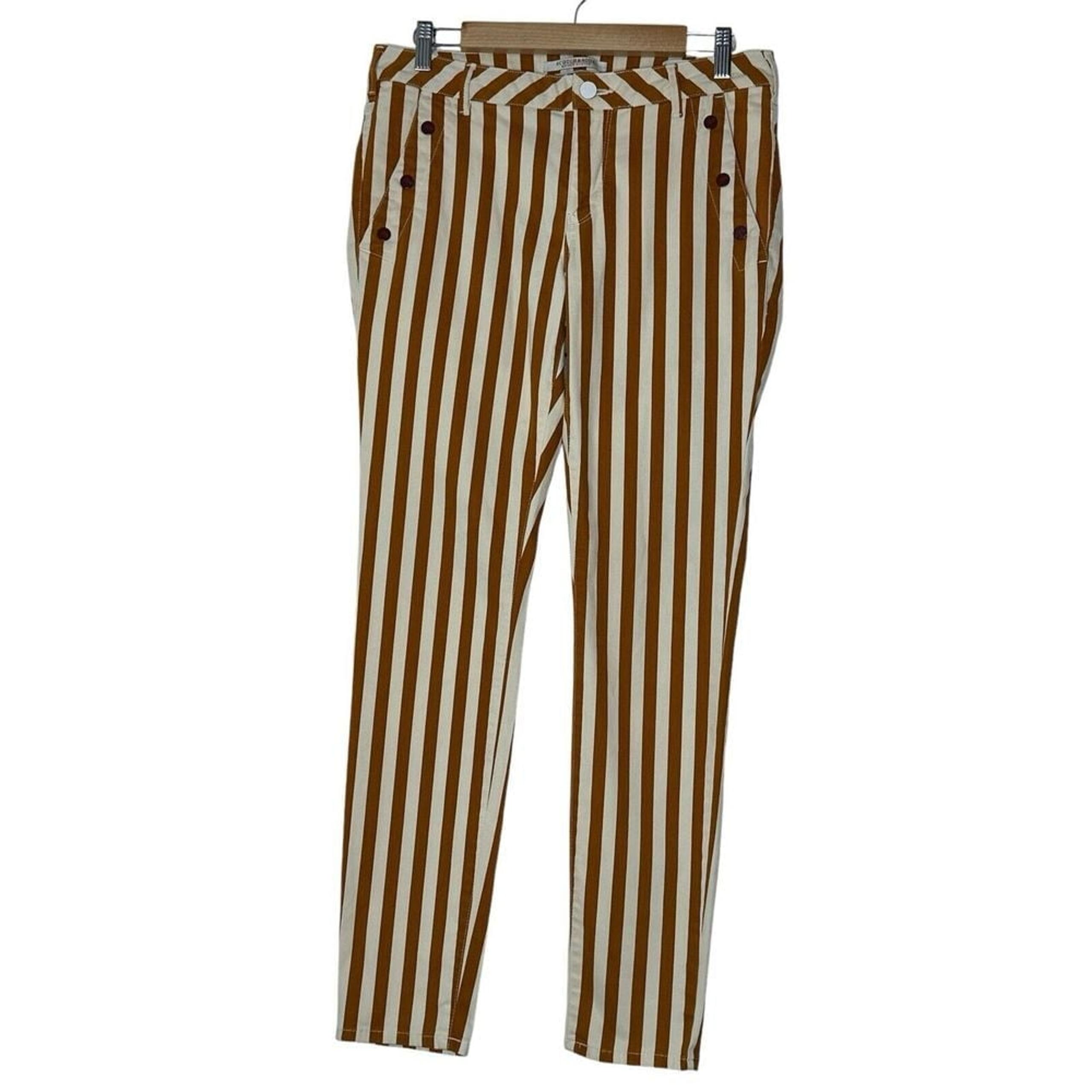 Scotch & Soda Pants Women 31/32 La Bohemienne Mid Rise Skinny Bamboo Beach