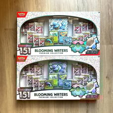 x2 Pokemon TCG Scarlet & Violet 151 Blooming Waters Premium Collection Lot of 2