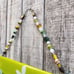 Fused Studio Glass Mirror Signed USAmade
