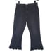 Frame Black Schiffly High Rise Crop Jeans
