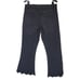 Frame Black Schiffly High Rise Crop Jeans