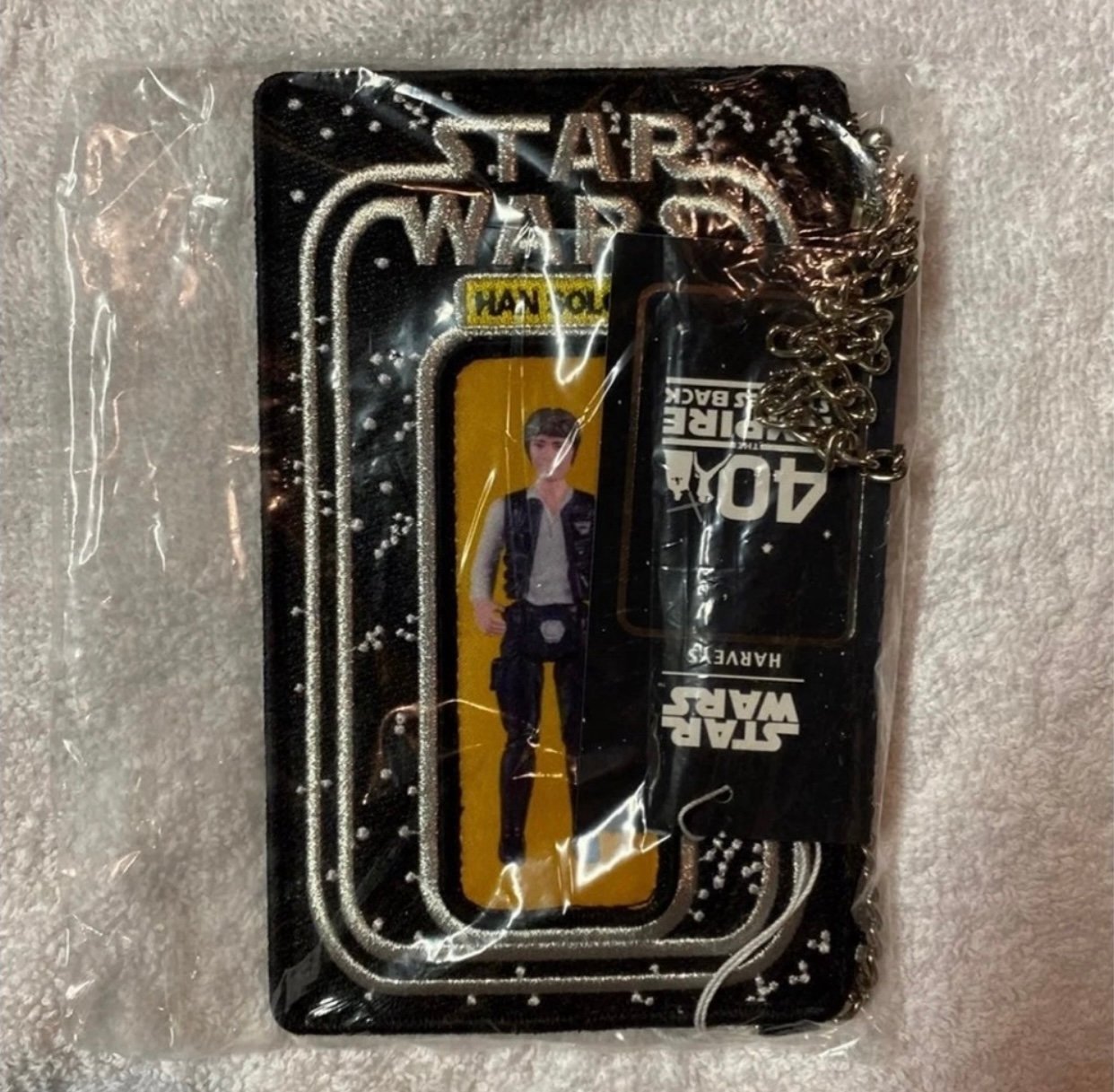 Harveys x disney star wars vintage action figures coin purse. New in the packa