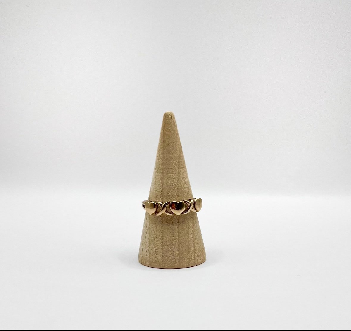 10k Gold XO Ring