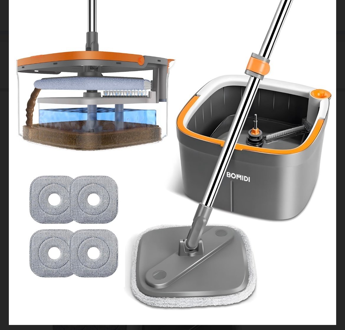 New spin mob with pads