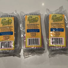Scrub Buddy Damp Dusters - Grey - 3ct - NEW!!