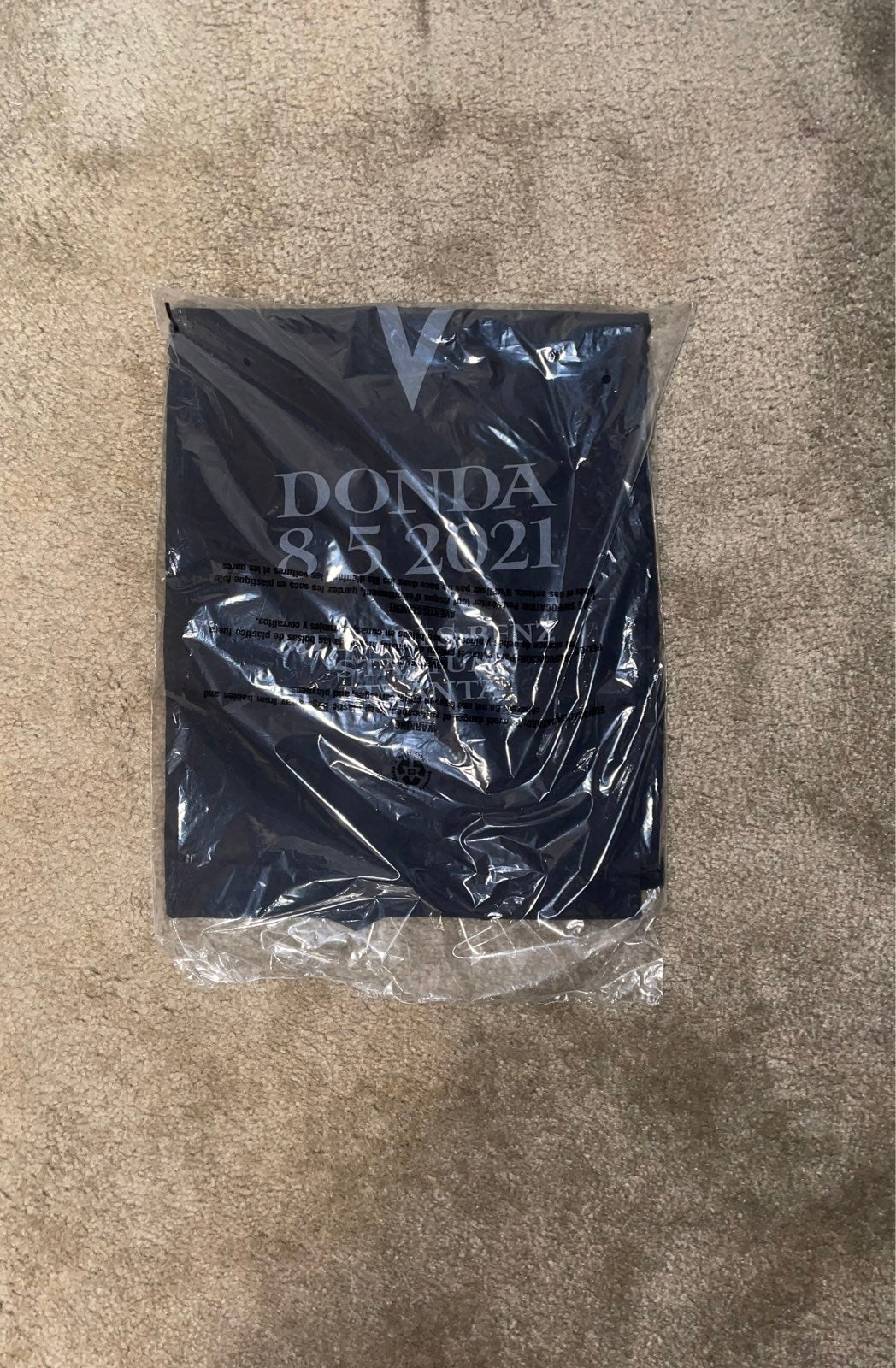 DONDA Long Sleeve Watch Party Shirt LARGE