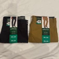 Orvis 2 Pairs Men’s Tech Pants