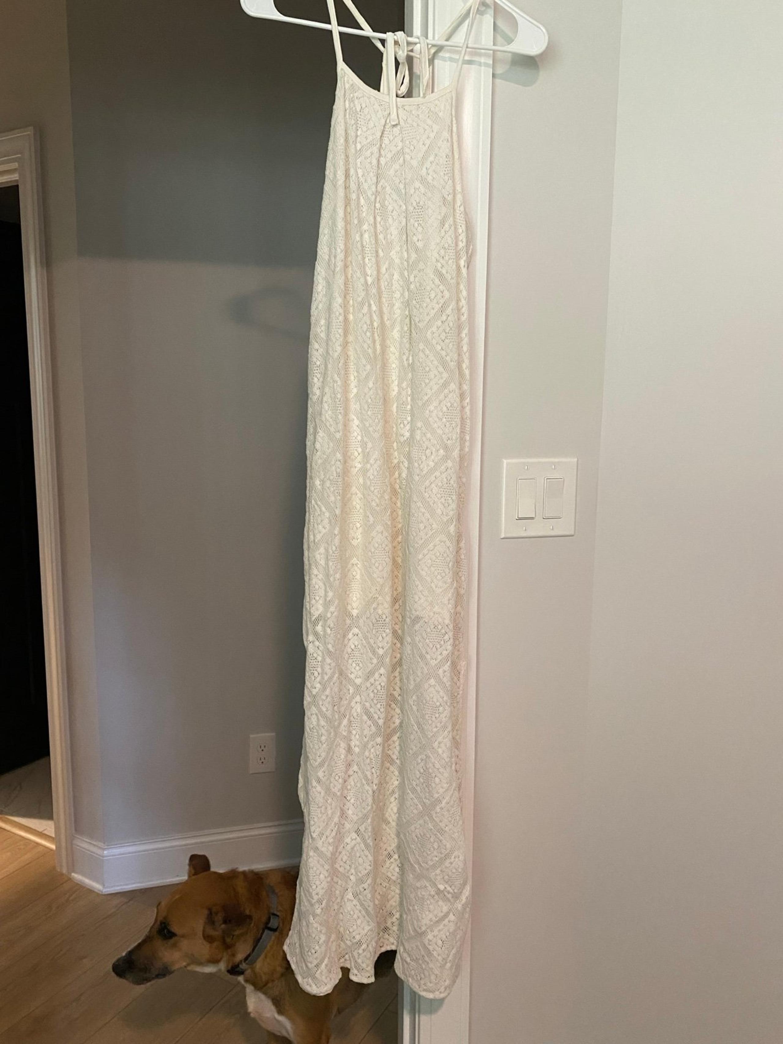 lace maxi dress