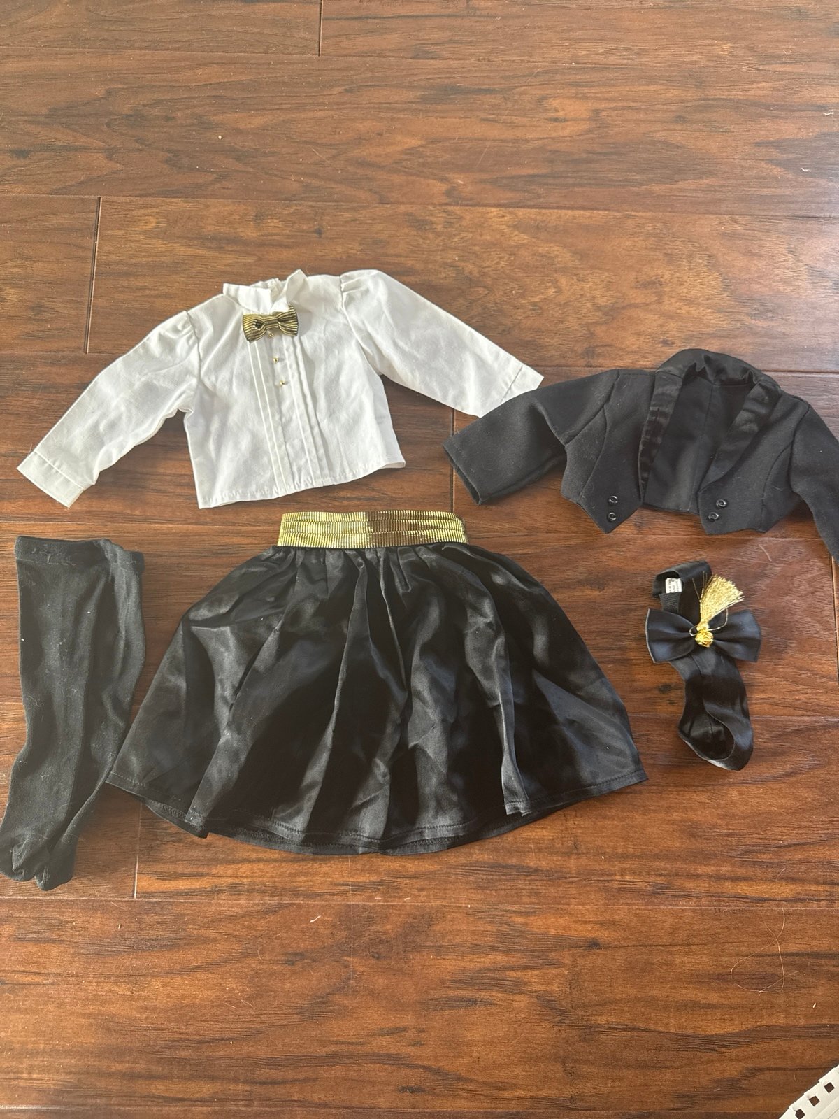 1996 Black Recital Outfit Pleasant Company American Girl
