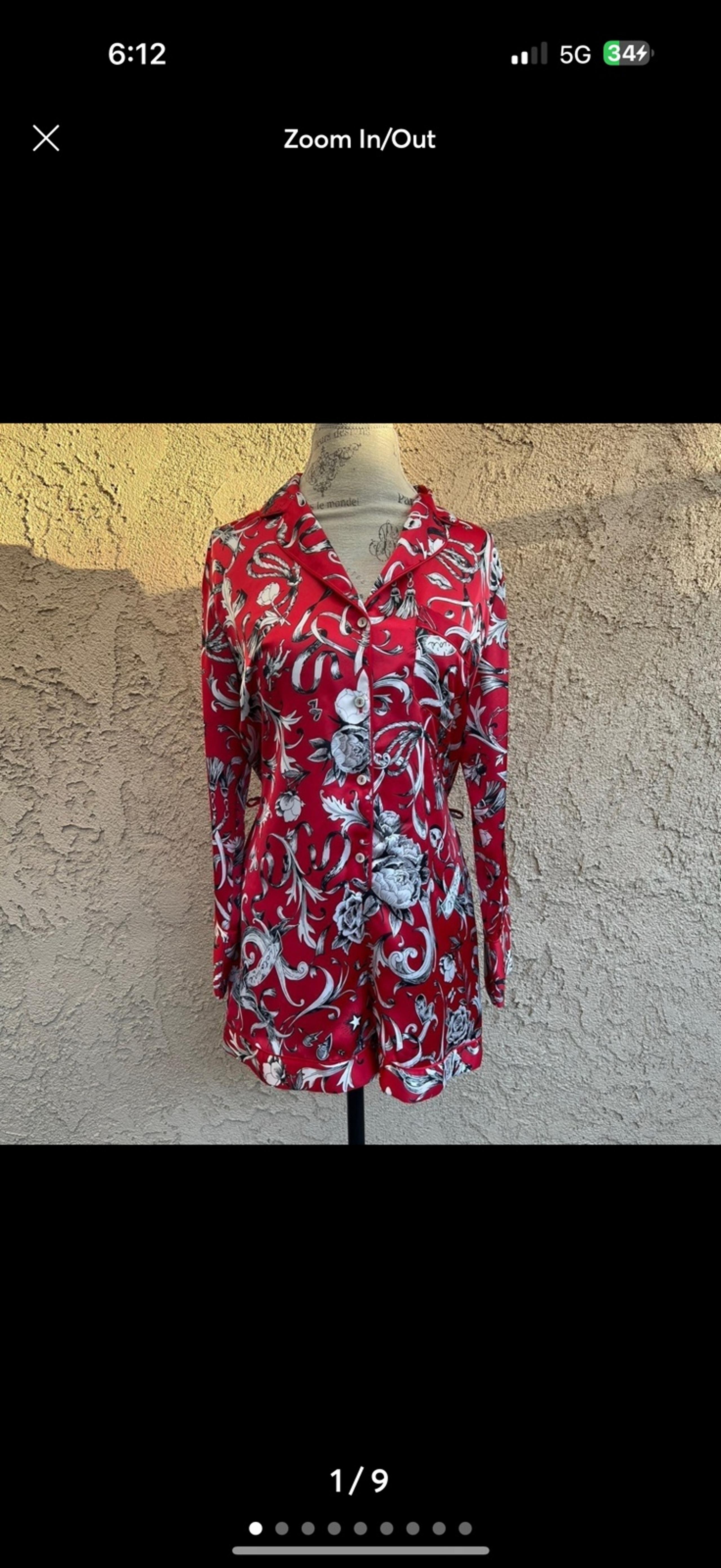 Vintage 90s Victoria’s Secret Floral Romper Shorts Jumpsuit Size Small