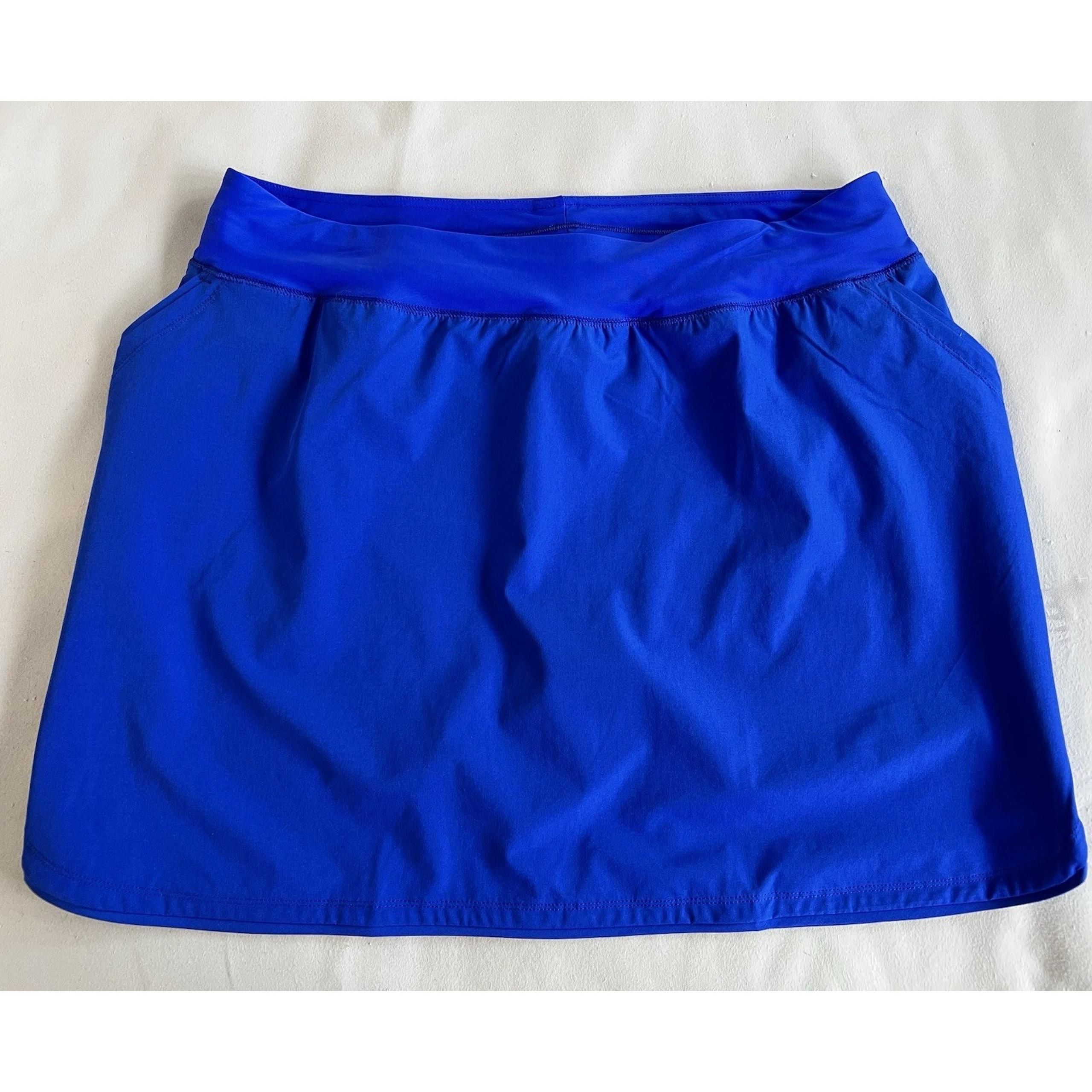 Lands End Tummy Control Mini Swim Skirt   Blue Sz 18W NWOT Women's Beach