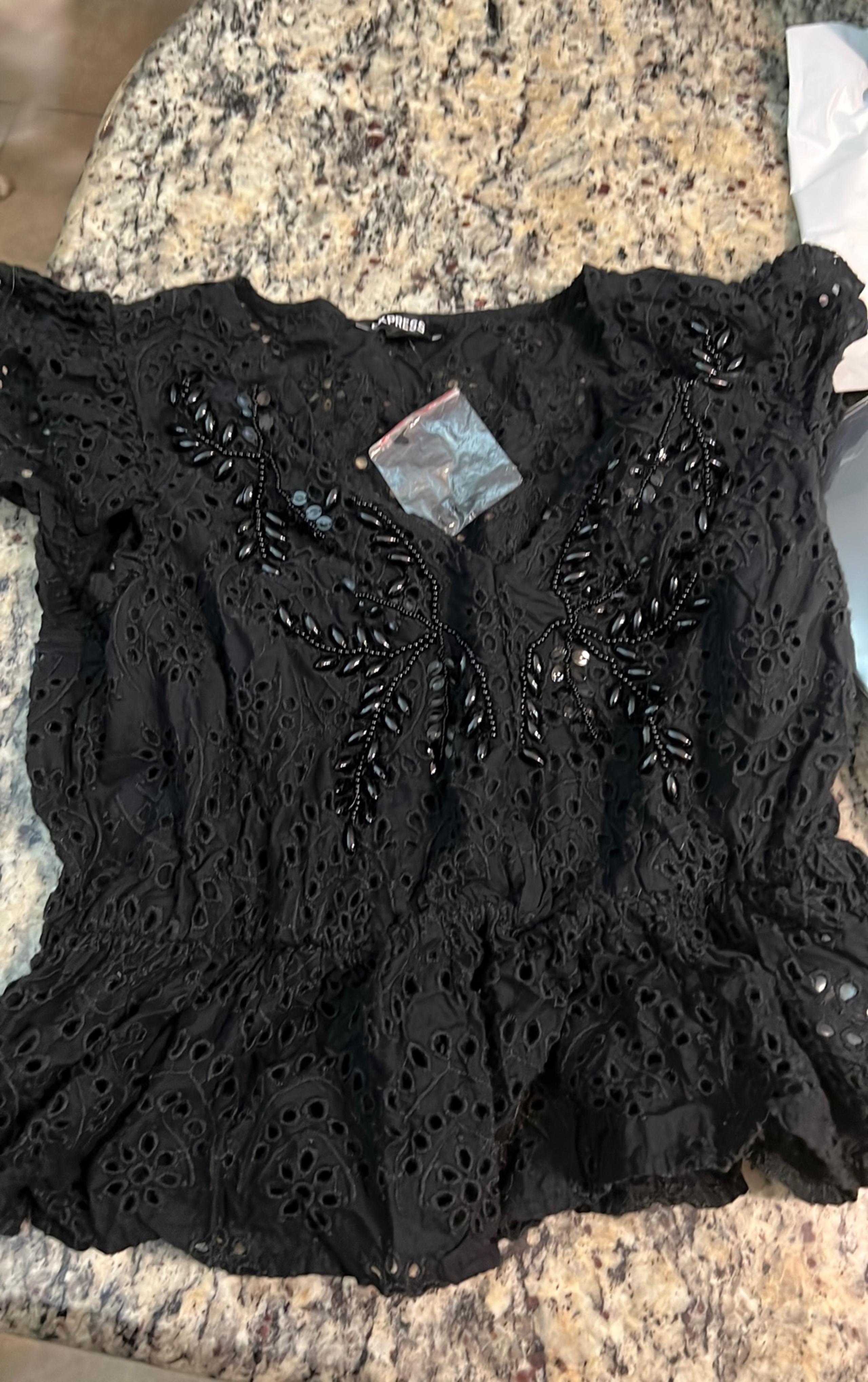 Express Top/Blouse Women black