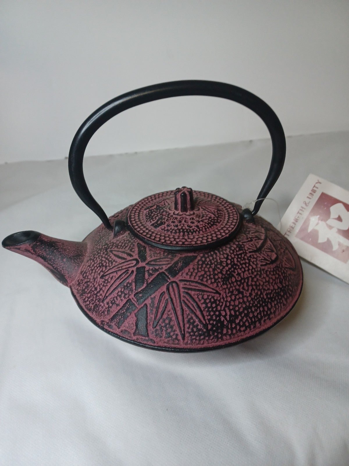 TETSUBIN CAST IRON TEA POT Vintage
