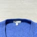 Peter Millar Cashmere V-Neck Sweater Golf Blue Pullover Long Sleeve Men's XL
