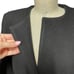 IRO Kila Coat Jacket Black Wool Blend Size 38 / US 6