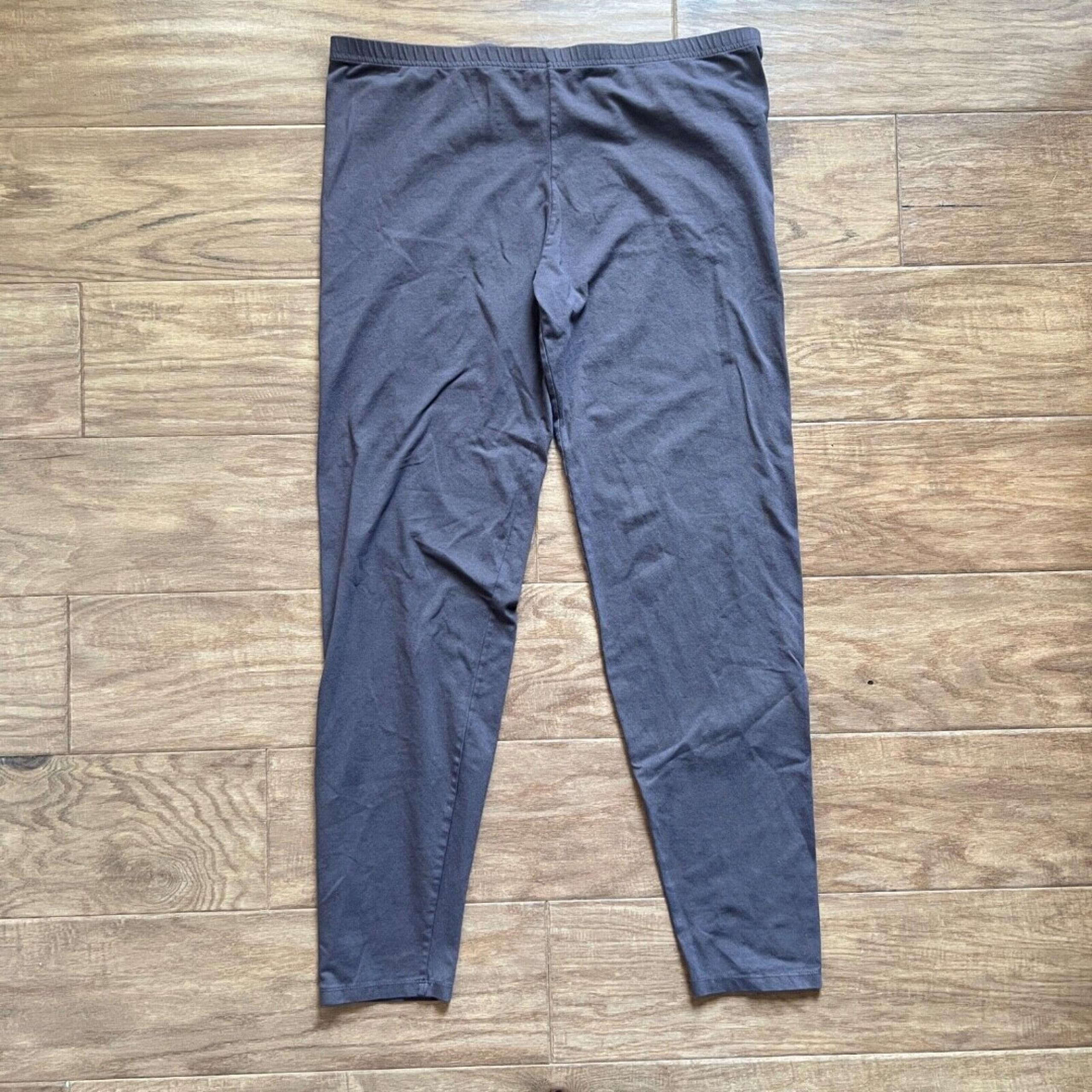 Blue Fish Clothing Leggings Size 2 Brown Organic Cotton Blend Lagenlook