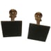 Mid 20th Century Hollywood Regency Brass Ram's Head Candle Holders Set of 2 EUC