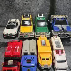 Vintage power rangers megazord, lightspeed, turbo, and ninja lot