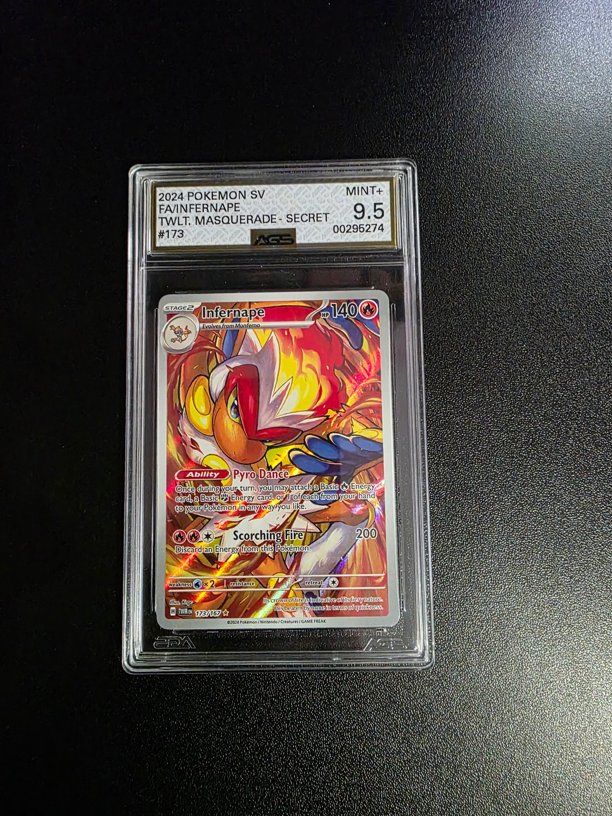 Infernape illustrator rare