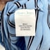 DRAPER JAMES NWT Blue Stripe Ponte A-line V Neck Dress // M
