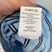 DRAPER JAMES NWT Blue Stripe Ponte A-line V Neck Dress // M