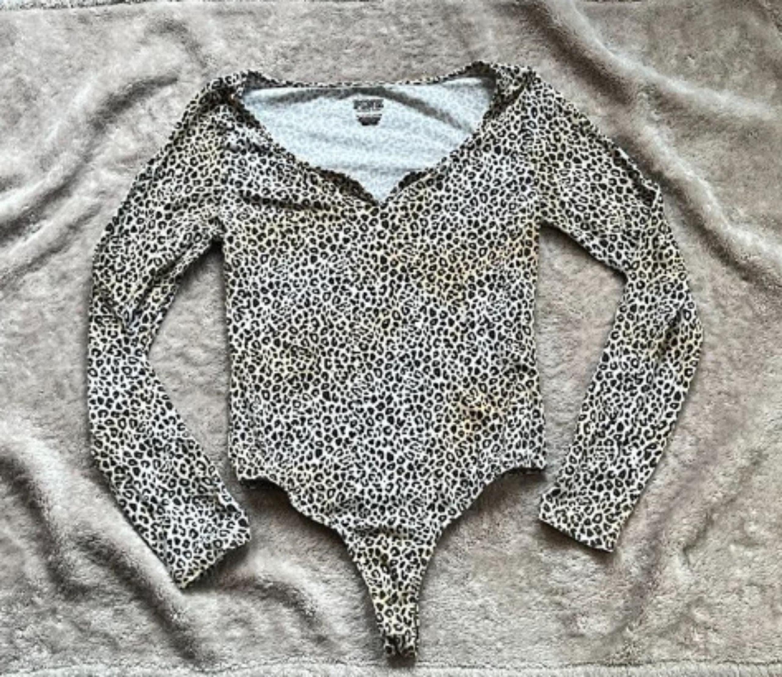 victoria secret / pink bodysuit