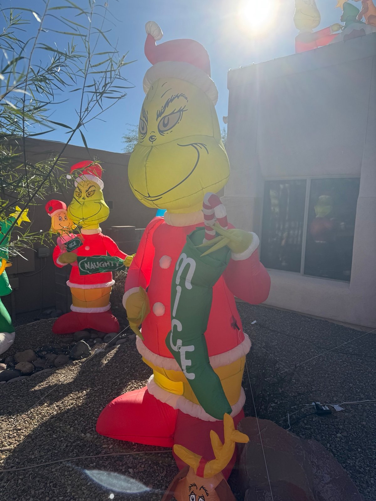 9ft NICE grinch christmas inflatable