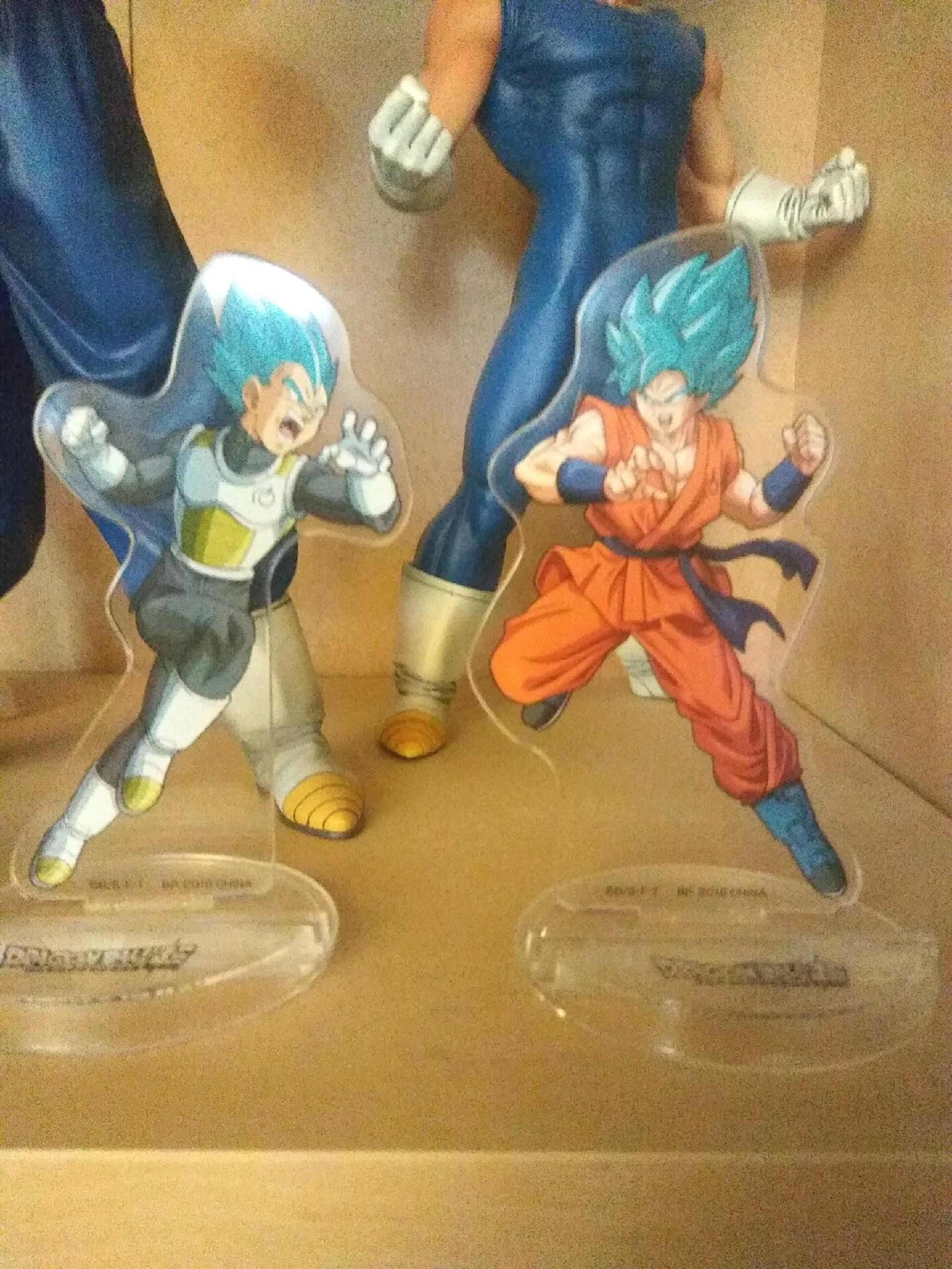 Dragonball Vegeta Goku Acrylic Stand Set