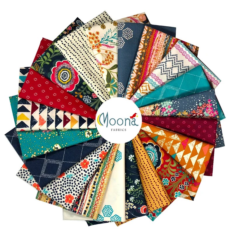 INDIE FOLK Fat Quarter Bundle, Art Gallery Fabrics, Pat Bravo, Complete Collecti