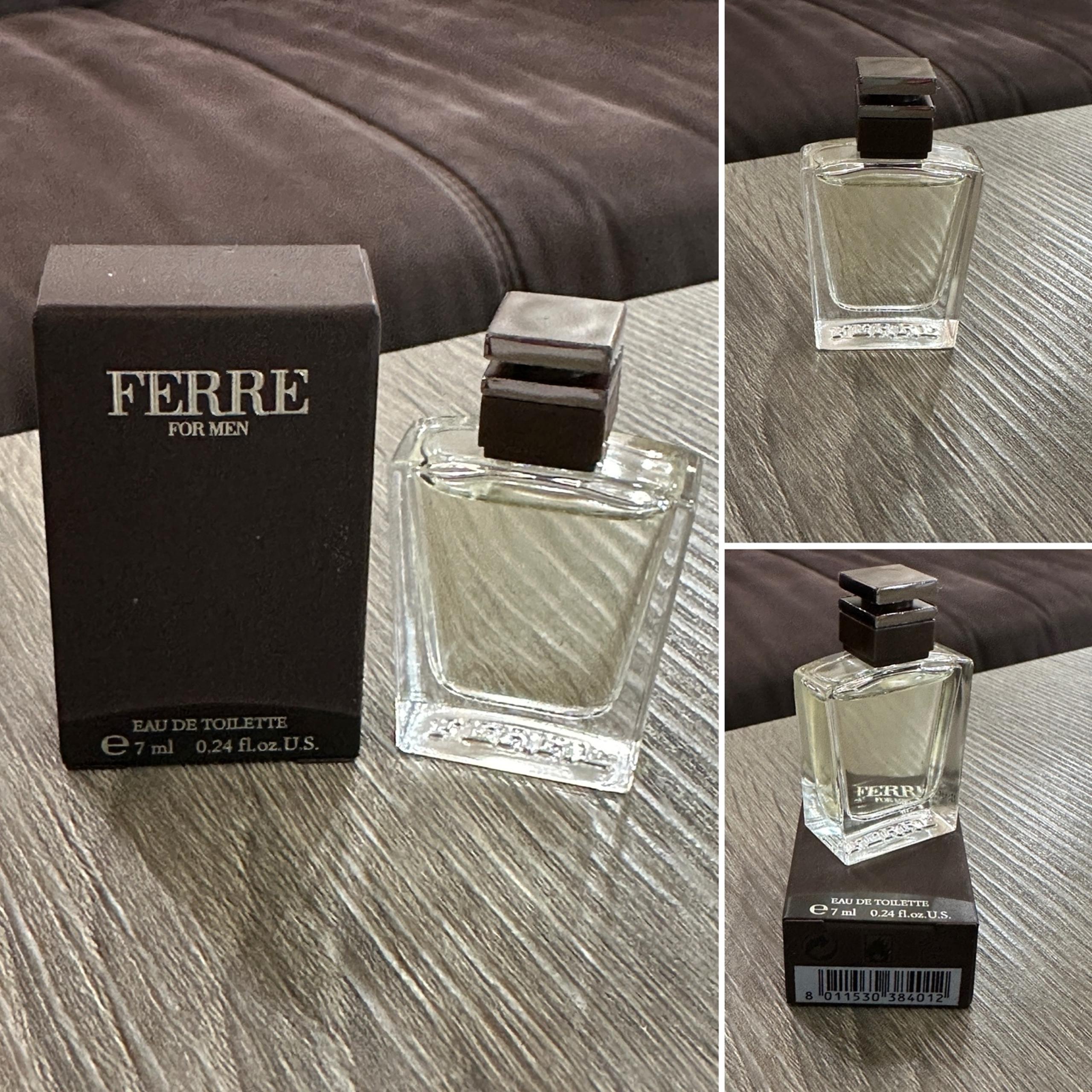 FERRE 0.24fl oz  Eau De Toilette mini for men