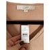 NWT LOFT Women's Size Small Ruffle Pullover Sweater V-Neck Career Tan Wool Blend