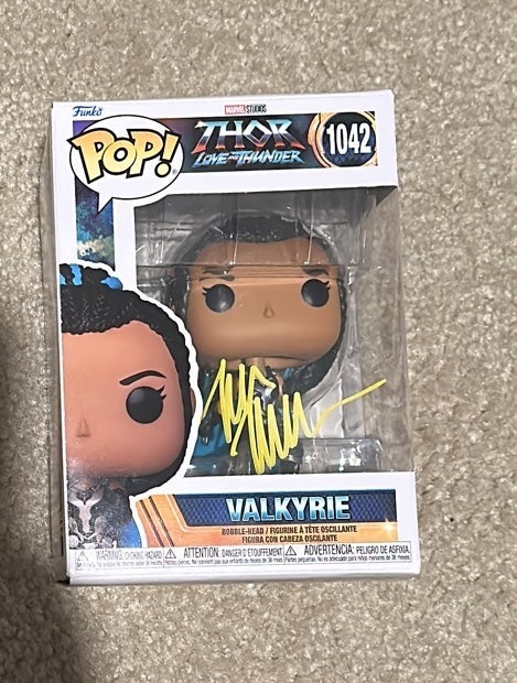 Tessa Thompson signed Valkyrie w/ COA