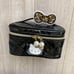 Tagged Hello Kitty Gogo Gal Quilted Enamel Vanity Pouch, Brand New