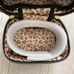 Tagged Hello Kitty Gogo Gal Quilted Enamel Vanity Pouch, Brand New