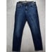 Lucky Brand Jeans Mens 34X34 Blue Distressed 412 Athletic Slim Denim Stretch NEW