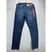 Lucky Brand Jeans Mens 34X34 Blue Distressed 412 Athletic Slim Denim Stretch NEW