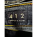 Lucky Brand Jeans Mens 34X34 Blue Distressed 412 Athletic Slim Denim Stretch NEW