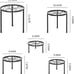 5-Pack Decent Metal Plant Stands