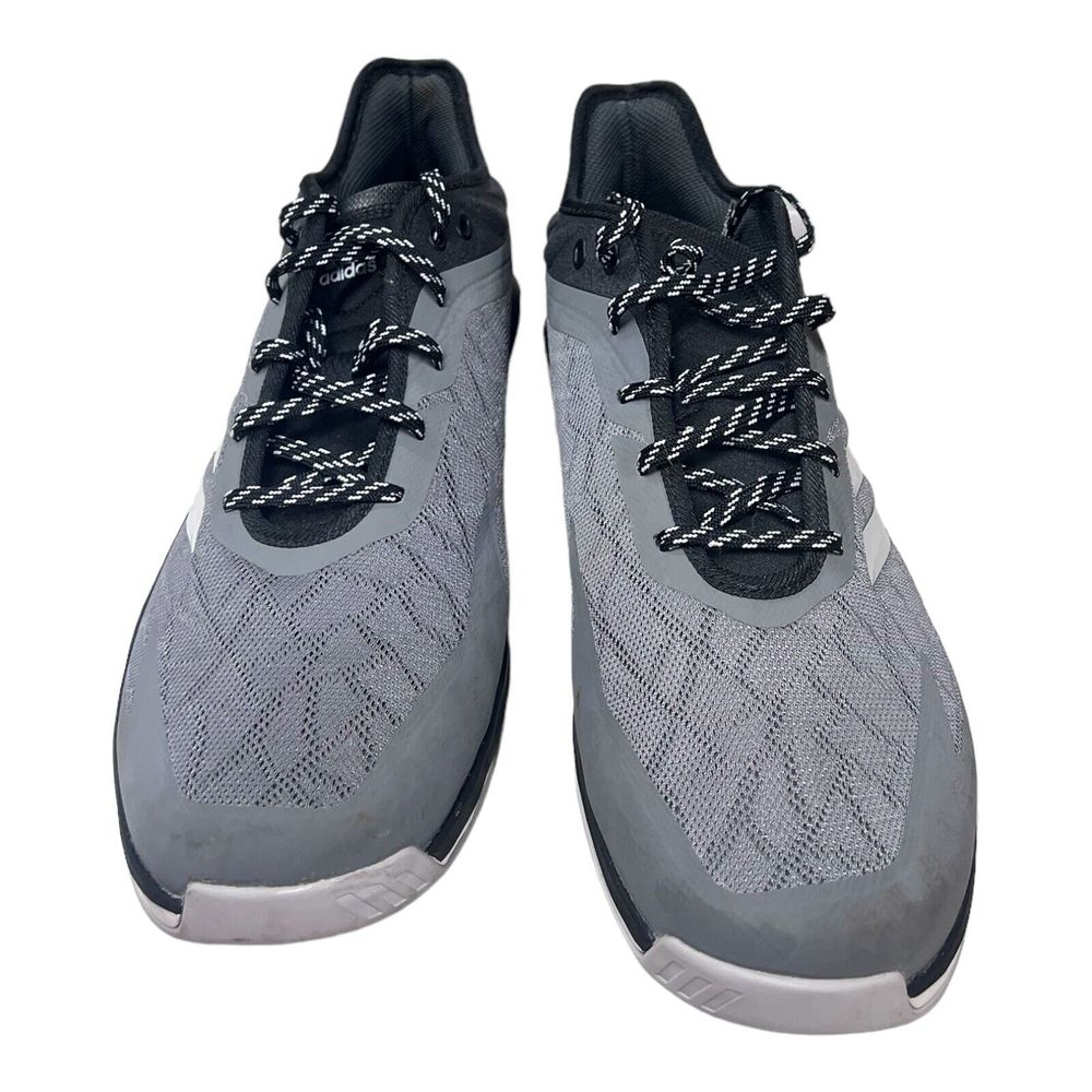 Adidas Mens Speed Trainer 4 Gray Tennis Shoes Size 11 Excellent Condition