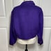 House Of Harlow 1960 Wool Blend Purple Crop Jacket sz S NWOT B90488pme