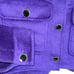House Of Harlow 1960 Wool Blend Purple Crop Jacket sz S NWOT B90488pme