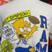 Vintage Los Angeles Rams 1990 The Simpsons Logo 7 NFL Tee