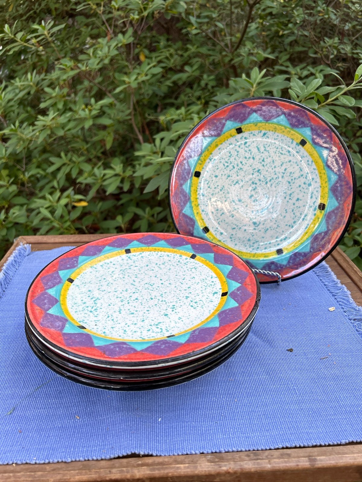 Treasure Craft Paradise Southwestern Plates