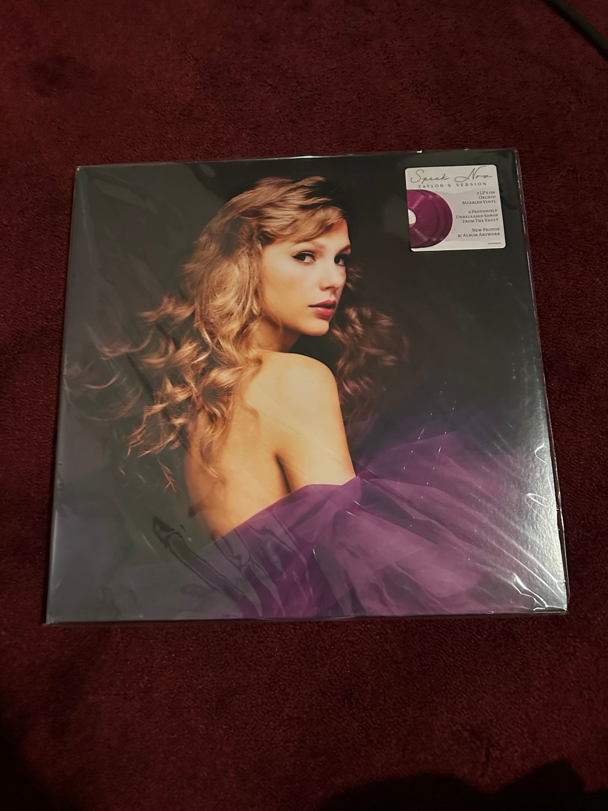 Speak Now (Taylor’s Version) vinyl