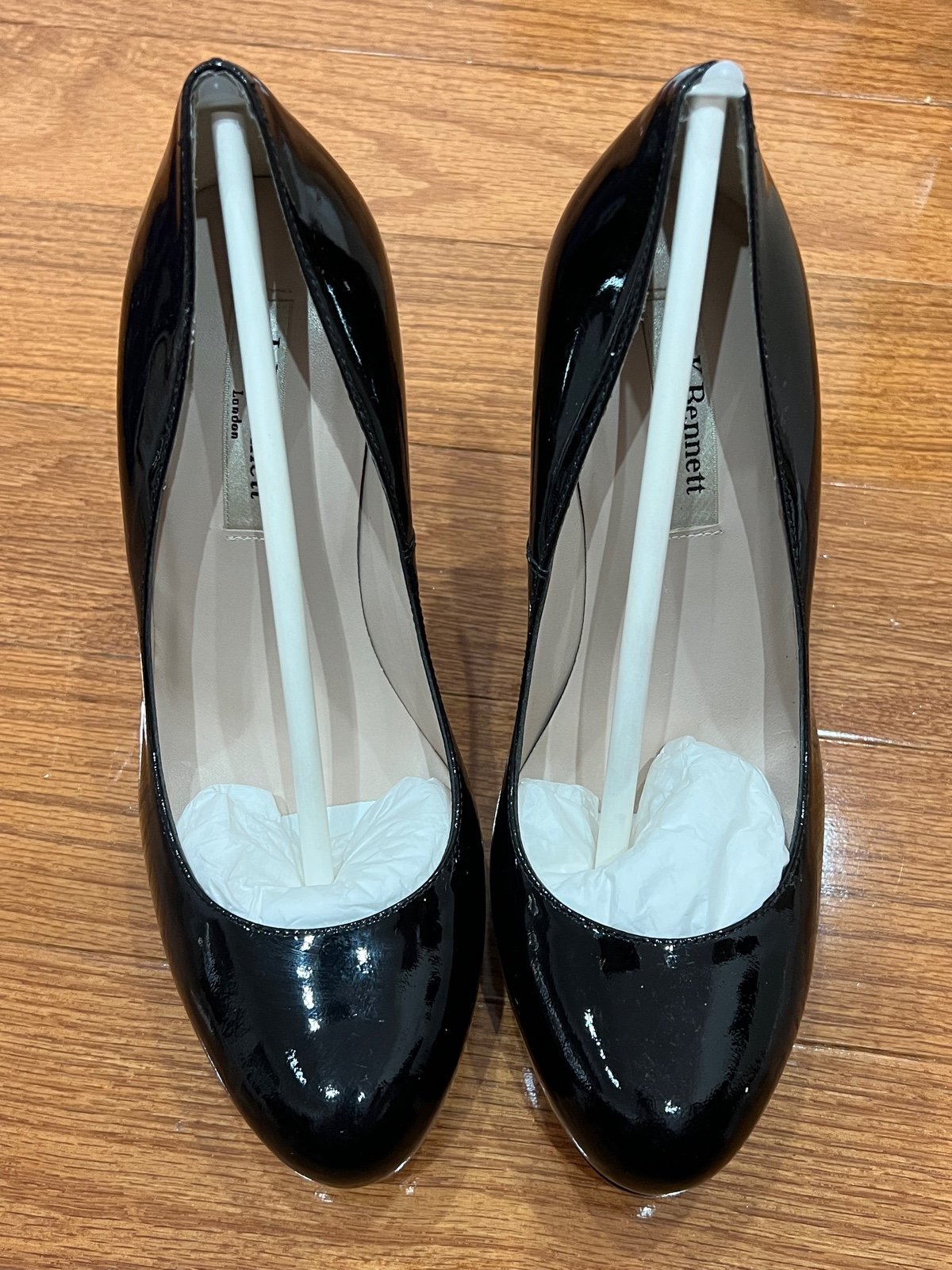 LK Bennett sledge heels