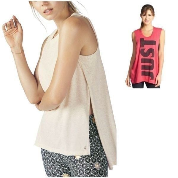 Nike & Fabletics Women's Signal Muscle Athletic/Athleisure Tank Top Size M